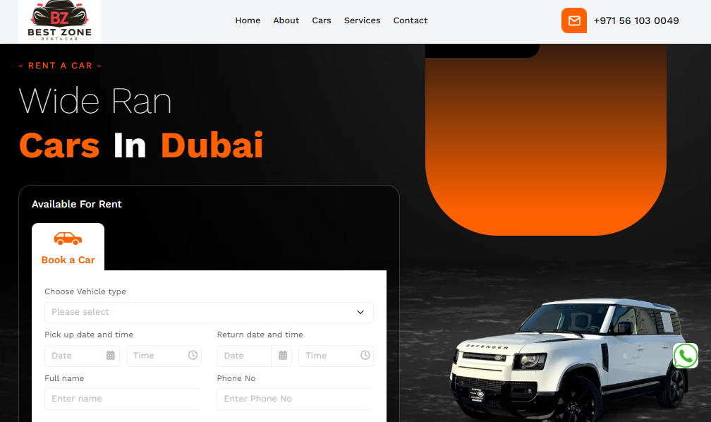 best zone rent a car company website made by ali malik, ali malik projects, ali malik websites, ali malik professional website designing, ali malik website designers, ali malik projects, ali malik designs and projects, ali websites